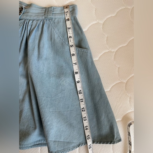 TOBI - High Waisted Denim Mini Skirt - Size S - Picture 4 of 6